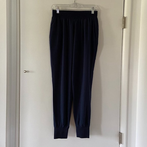 Aqua Elastic Navy Pant with pockets, size US M - Picture 1 of 4